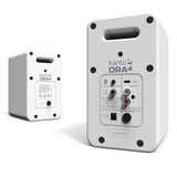 Kanto ORA Powered Reference Desktop Speakers with Bluetooth - Pair (White)