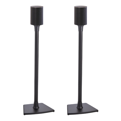 Sanus Fixed-Height Speaker Stands for Sonos Era 100 - Pair (Black)