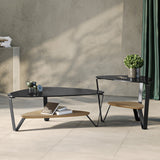 BDI Dino 1367 End Table (Washed Oak)