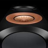 KEF Reference 3 Meta Floorstanding Speaker - Pair (High-Gloss Black/Copper)