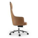 BDI Bolo 3531 Executive Leather Office Chair (Saddle)