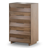 BDI KAVA Bedroom 9685 5-Drawer Chest (Walnut)