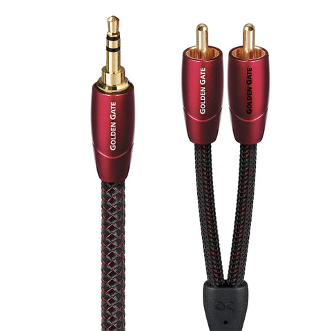 AudioQuest Golden Gate 3.5mm to RCA Audio Cable (16.4 ft.)