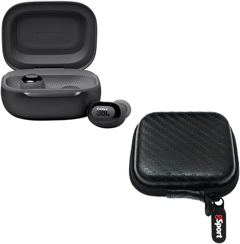 JBL LIVE Buds 3 True Wireless Noise Cancelling Earbud Bundle with gSport Case