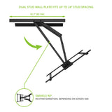 Kanto PDX700 Articulating Full Motion TV Mount for 42" - 100" TV