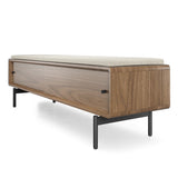BDI LINQ Bench 9101 with Fabric Cushion