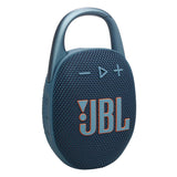 JBL Clip 5 Ultra Portable Bluetooth Speaker with gSport Carbon Fiber Case (Blue)