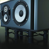 IsoAcoustics Aperta 300 Speaker Isolation Stand - Each (Black)