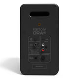 Kanto ORA4 Bluetooth Speakers Bundle with AudioQuest Jack Russell Subwoofer Cable - 4m (Black)