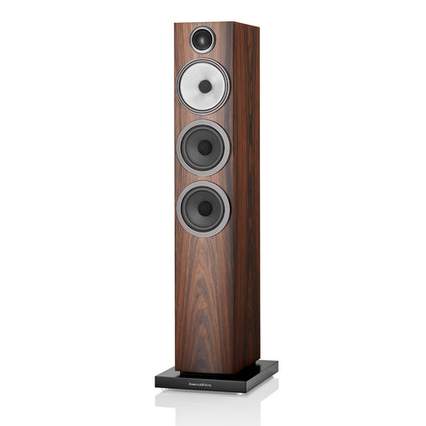 Bowers & Wilkins 704 S3 3-Way Floorstanding Speaker - Each (Mocha)