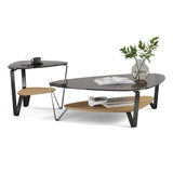 BDI Dino 1367 End Table (Washed Oak)