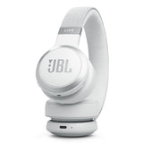 JBL Live 670NC Wireless On Ear Noise Cancelling Headphone Bundle with gSport Case (White)