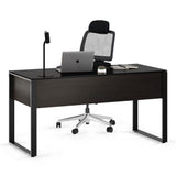 BDI Corridor 6501 Desk with Keyboard Drawer (Charcoal Stained Ash)