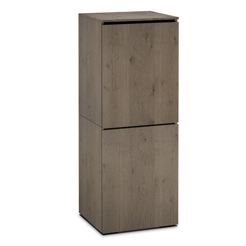 Salamander Designs Chameleon Collection Lancaster 617 RM Single Pro Audio Rack (Rough-Sawn Barnboard Oak)