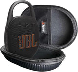 JBL Clip 5 Ultra-Portable Waterproof Bluetooth Speaker Bundle with gSport Case