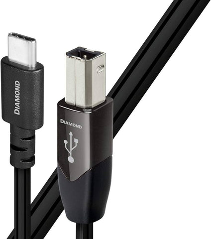 AudioQuest Diamond USB B to USB C Digital Audio Cable