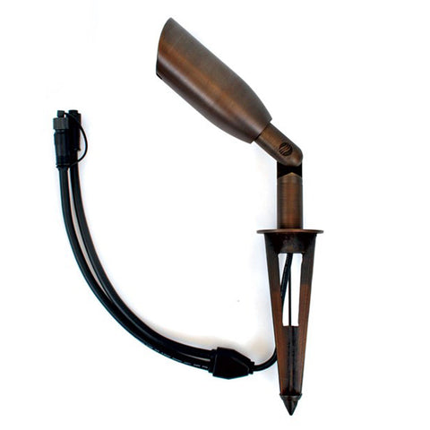 Coastal Source FLEX MR16 Bullet Uplight (Vintage Brass)