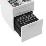 BDI Centro 6407 Mobile File Pedestal (Satin White)