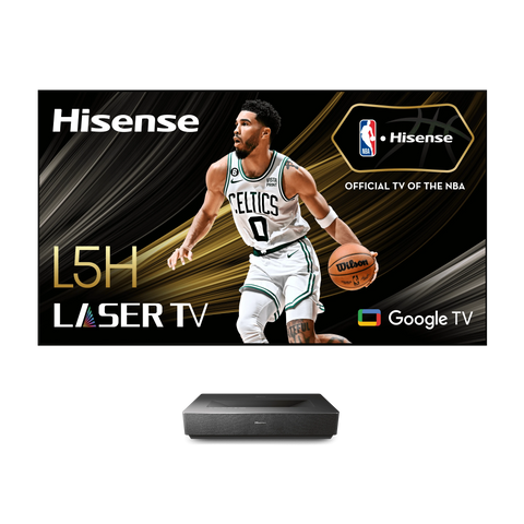 Hisense L5H 2700-Lumen UHD 4K Ultra Short-Throw Laser Smart Home Theater Projector