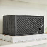 Tivoli Audio Model Two Digital Bluetooth Speaker with Built-In Airplay2, Chromecast, and Wi-Fi (Black/Black)