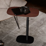 BDI Serif 1046 Solid Wood Lift Laptop Table (Chocolate Stained Walnut)