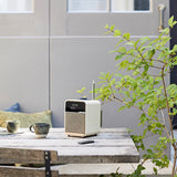 Ruark Audio R1 MK4 USB FM Bluetooth Radio with Wood Grille (Light Cream/Ash)