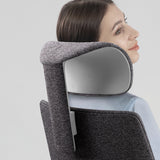 BDI Coda 3522 Ergonomic Task Chair with High-Performance Mesh Fabric (Oyster & Grey)