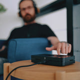 Bluesound Node Wireless Music Streamer (Gen 4) with RC1 Remote (Black)