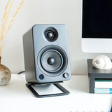 Kanto S4 Desktop Speaker Stands - Pair (Black)