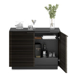 BDI Corridor 8108 2-Door Storage Cabinet (Charcoal Stained Ash)