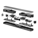 Sennheiser AMBEO Soundbar Mini 7.1.4 Channel Dolby Atmos Soundbar with Ambeo Sub 8in 350W Wireless Subwoofer with Bluetooth