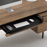 BDI LINQ 6821 Executive Desk (Natural Walnut)