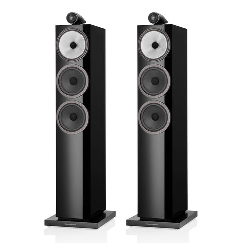 Bowers & Wilkins 703 S3 3-Way Floorstanding Speaker - Pair (Gloss Black)