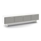 BDI Align 7473 Low 4-Door Cabinet with Media Base (Satin White)