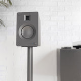 Kanto SP26PL 26" Bookshelf Speaker Stands with Rotating Top Plates and Cable Management – Pair (Black)