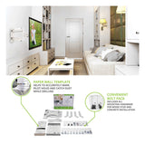 Kanto M300 Full Motion Single Stud TV Mount for 26" - 55" TV (White)
