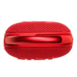 JBL Clip 5 Ultra Portable Bluetooth Speaker with gSport Carbon Fiber Case (Red)