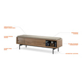 BDI LINQ Bench 9101 with Fabric Cushion