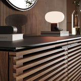 BDI Corridor 8109 4-Door Storage Credenza (Natural Walnut)