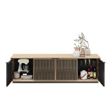 BDI Elements 8703 Tune Media Cabinet (Washed Oak)