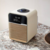 Ruark Audio R1 MK4 USB FM Bluetooth Radio with Wood Grille (Light Cream/Ash)