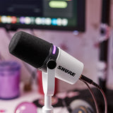 Shure MV7+ Hybrid Output USB-C & XLR Podcast Microphone