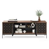 BDI Elements 8709 Constellation Media Cabinet with Console Base (Natural Walnut)