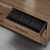 BDI KAVA Bedroom 9686 6-Drawer Dresser (Walnut)