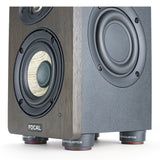 IsoAcoustics ISO-PUCK Mini Pack of 8 Isolator Feet for Studio Monitors Speakers and DJ Equipment