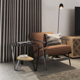 BDI Dino 1367 End Table (Washed Oak)