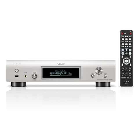 Denon DNP-2000NE Network Player with Ultra AL32 Processing and HEOS Built-In (Silver)