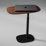 BDI Serif 1046 Solid Wood Lift Laptop Table (Chocolate Stained Walnut)