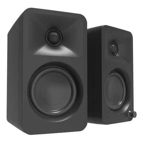 Kanto ORA Powered Reference Desktop Speakers with Bluetooth - Pair (Black)