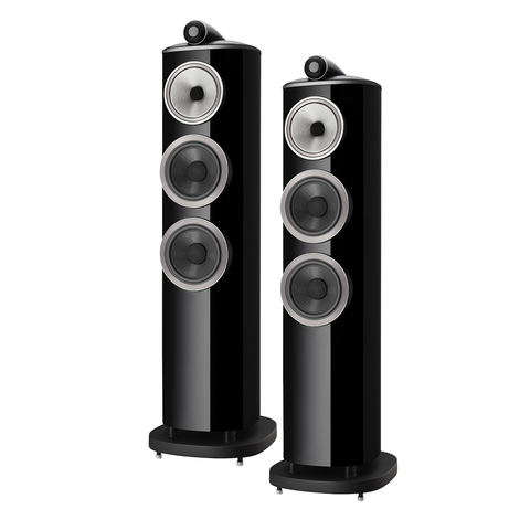 Bowers & Wilkins 804 D4 Tower Speaker - Gloss Black (Pair)